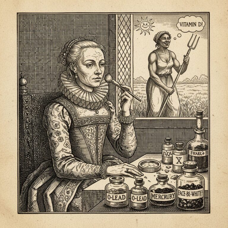 Blada obsesja średniowiecznej Europy – trujące sekrety urody