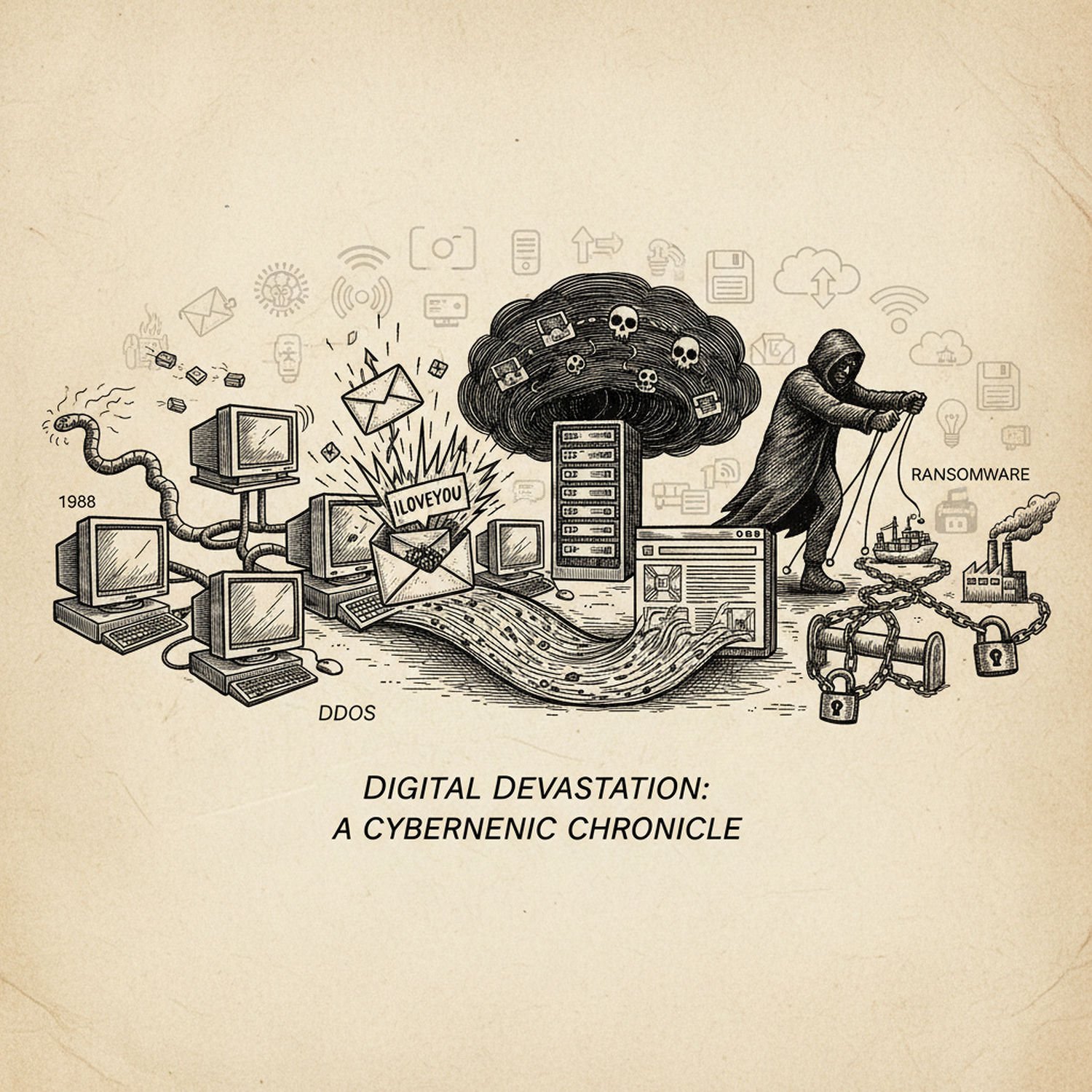 Ilustracja poglądowa do artykułu w kategorii Technologie IT - od liczydła do komputerów