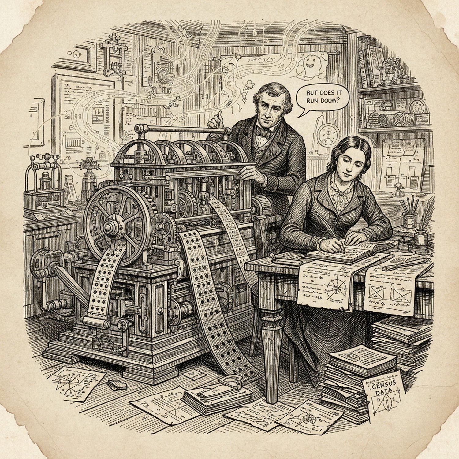 Ilustracja poglądowa do artykułu w kategorii Technologie IT - od liczydła do komputerów