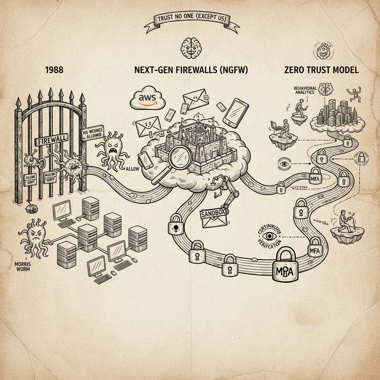 Ilustracja poglądowa do artykułu w kategorii Technologie IT - od liczydła do komputerów