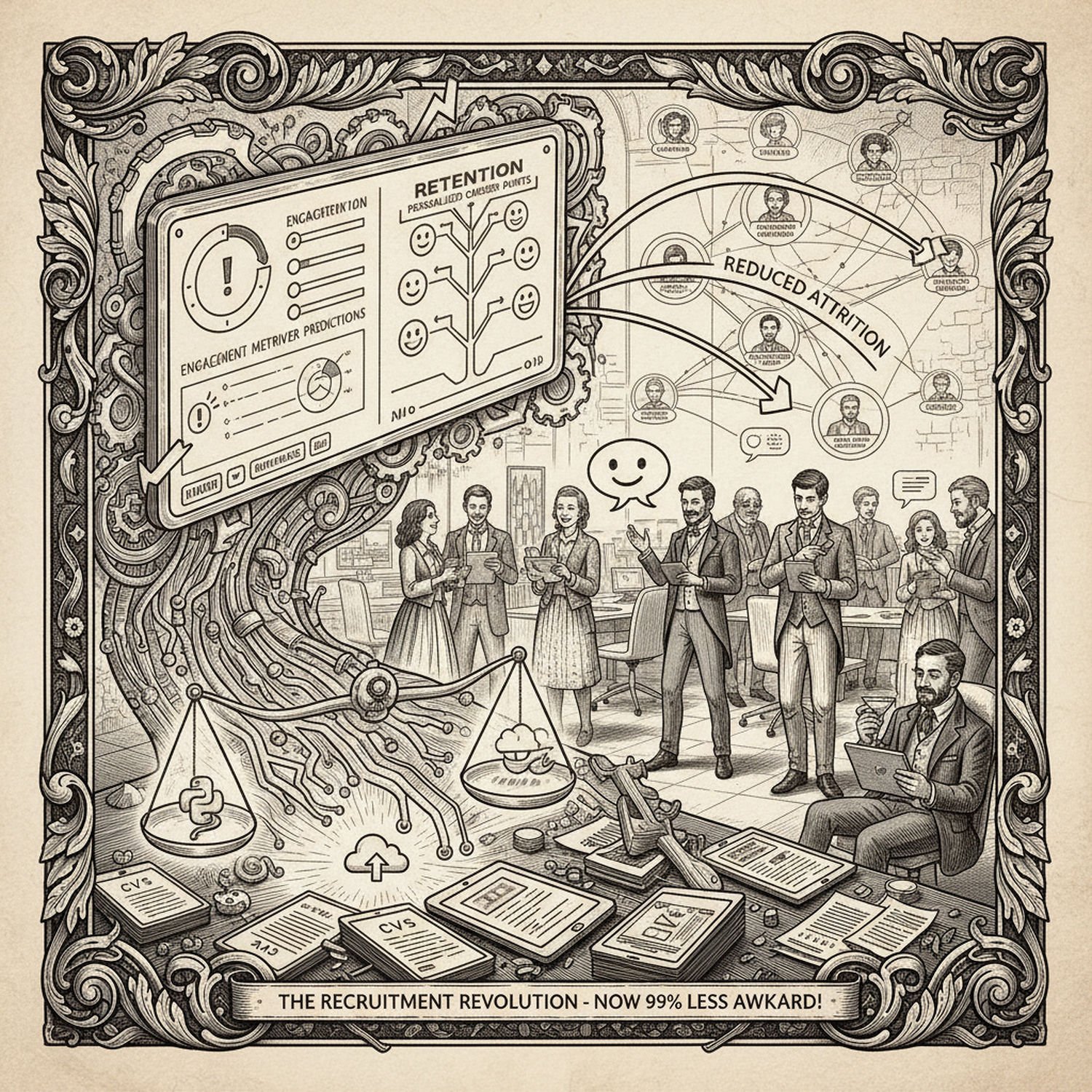 Ilustracja poglądowa do artykułu w kategorii Technologie IT - od liczydła do komputerów