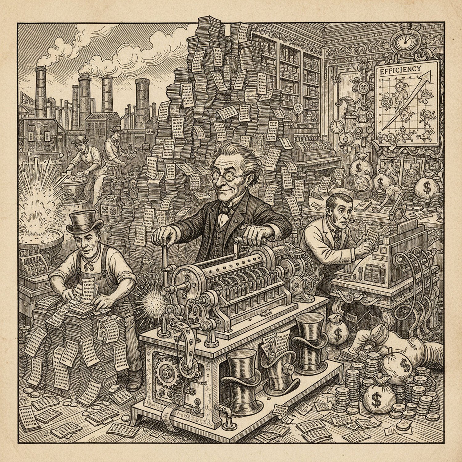 Ilustracja poglądowa do artykułu w kategorii Technologie IT - od liczydła do komputerów