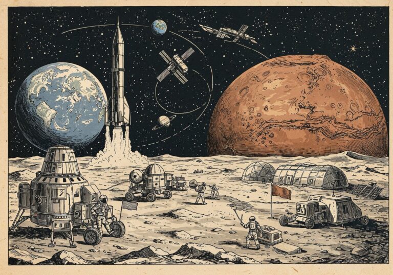 Misja na Marsa i dalej – granice eksploracji kosmicznej i droga do kolonizacji planet