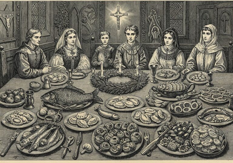 Od surowego postu do wigilijnego stołu – historyczna ewolucja kościelnych reguł
