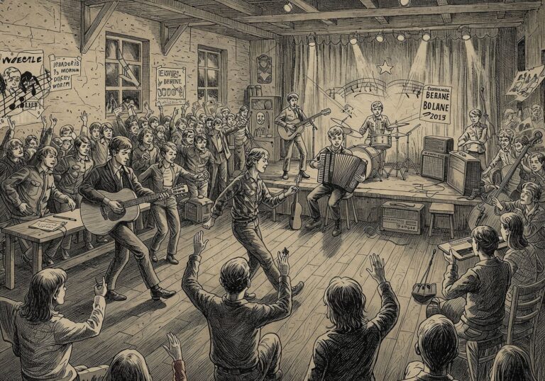 Polski big-beat i początki rocka – Czerwone Gitary, Skaldowie i młodzieżowy bunt w cieniu komunizmu