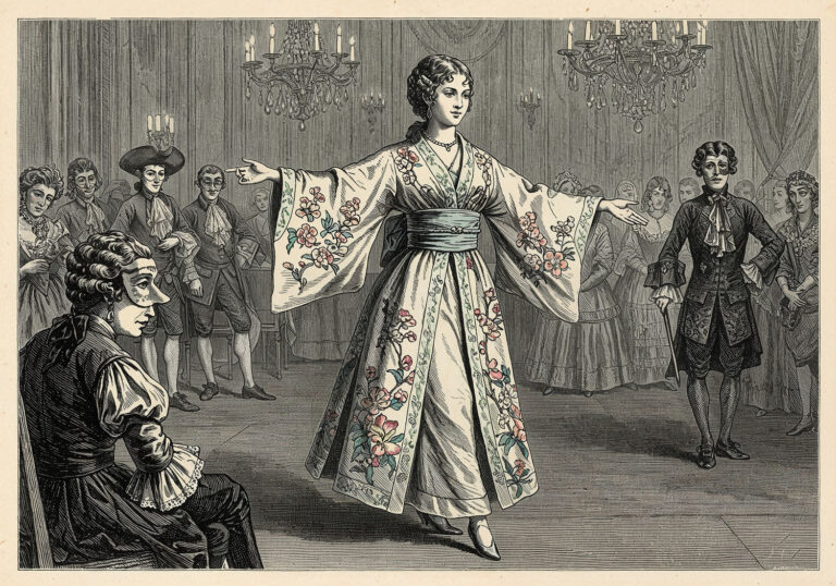 Portugalskie kimona z XVIII wieku – hybryda wschodnia i iberyjska w dworskiej elegancji