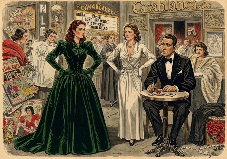 Wpływ kina na modę – Jak Hollywood ukształtowało trendy ery gwiazd