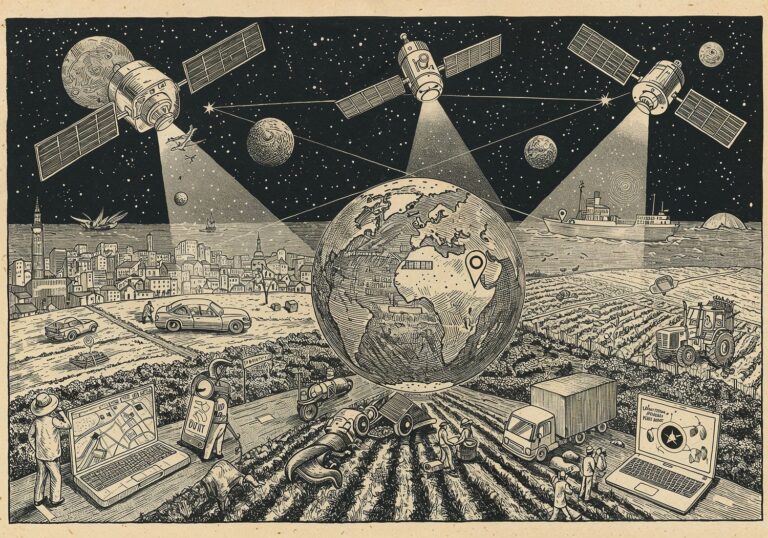 GPS i telefony satelitarne – Jak podbój kosmosu stał się niewidzialną siłą codziennej komunikacji