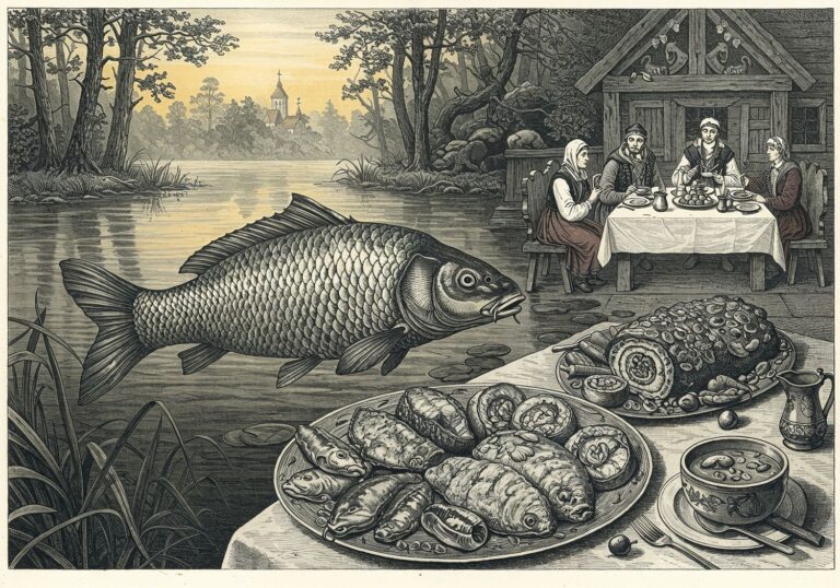 Karp – od dworskich stawów do wigilijnego symbolu