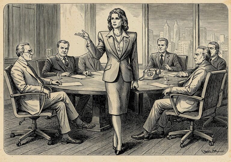 Power dressing lat 80. – poduszki na ramionach jako symbol kobiecej dominacji w świecie biznesu