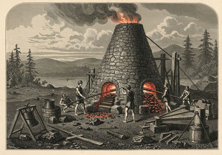 Prymitywne piece dymarkowe – sekrety starożytnej metalurgii żelaza