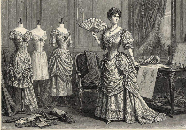 Turniura i belle époque – luksusowa przesada przed wielką wojną i narodziny haute couture jako sztuki