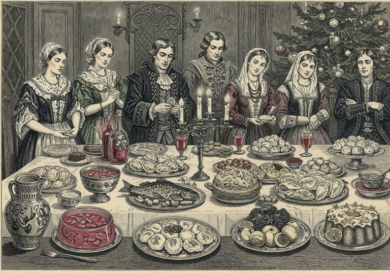 Wigilia szlachecka – luksus i post w tradycji magnackiej