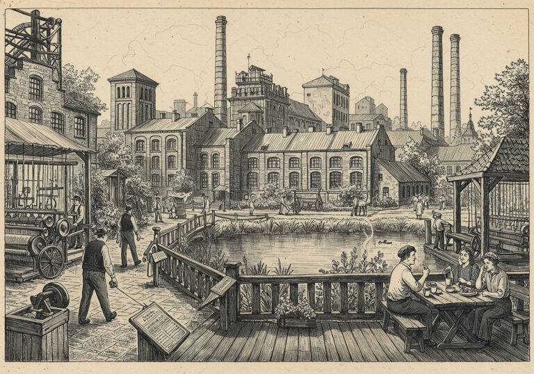 Odkryj industrialne dziedzictwo Łodzi – Manufaktura jako brama do historii tkaczy