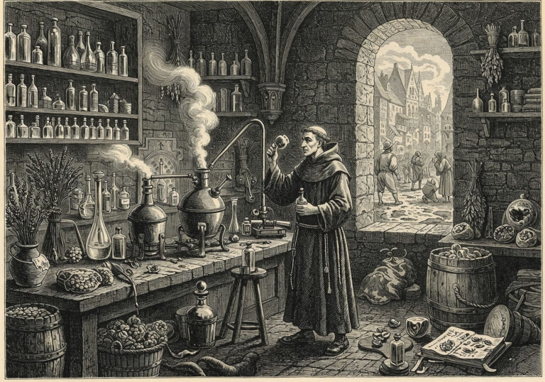 Perfumy średniowieczne – walka z plagą zapachów brudu i narodziny nowoczesnej perfumerii