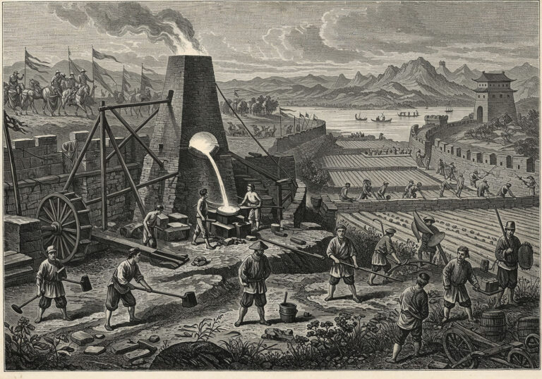 Dynastia Han i żelazna rewolucja w Chinach – od pieców do Wielkiego Muru