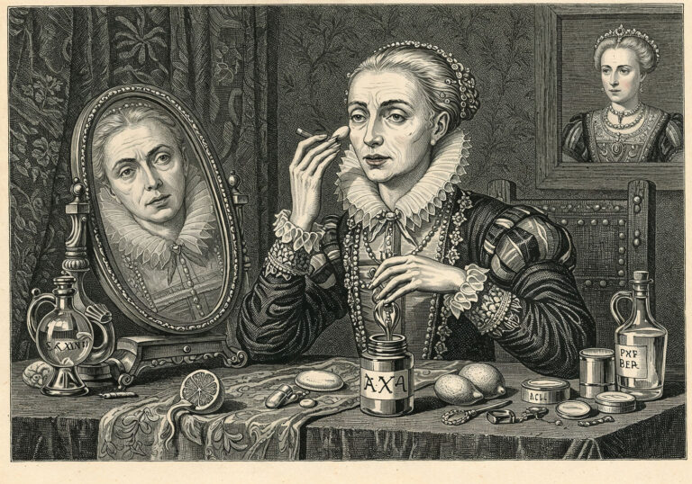 Biała obsesja renesansowych dam – rtęć w pogoni za idealną cerą