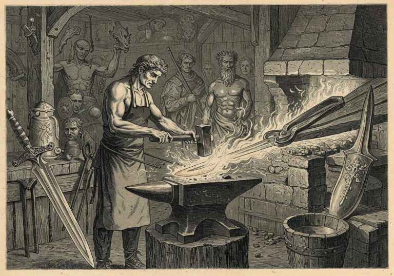 Kowalskie arcydzieła epoki żelaza – techniki i legendy