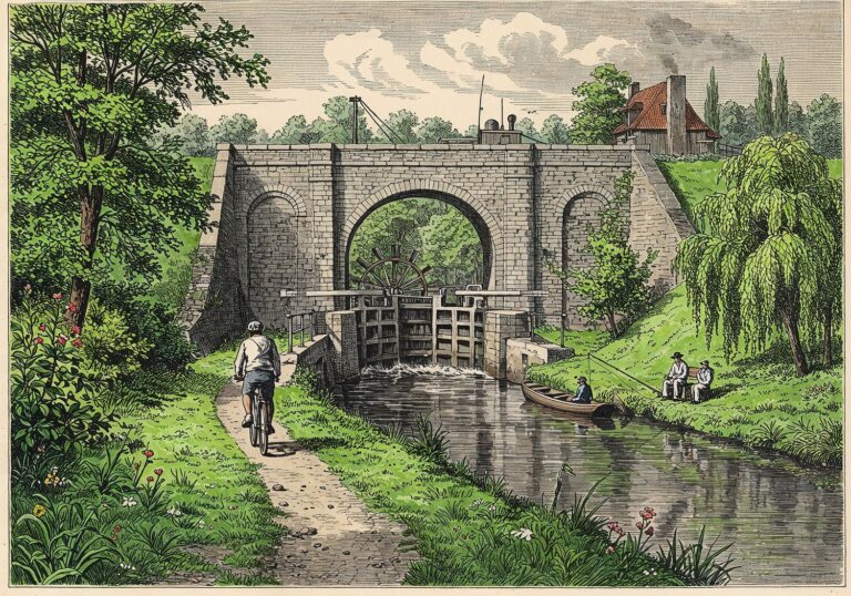 Ukryte cuda inżynierii w sercu Łodzi – spacer po kanałach i akweduktach ery przemysłowej