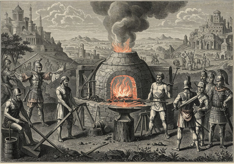 Od dymarki do miecza – podróż żelaza przez starożytność