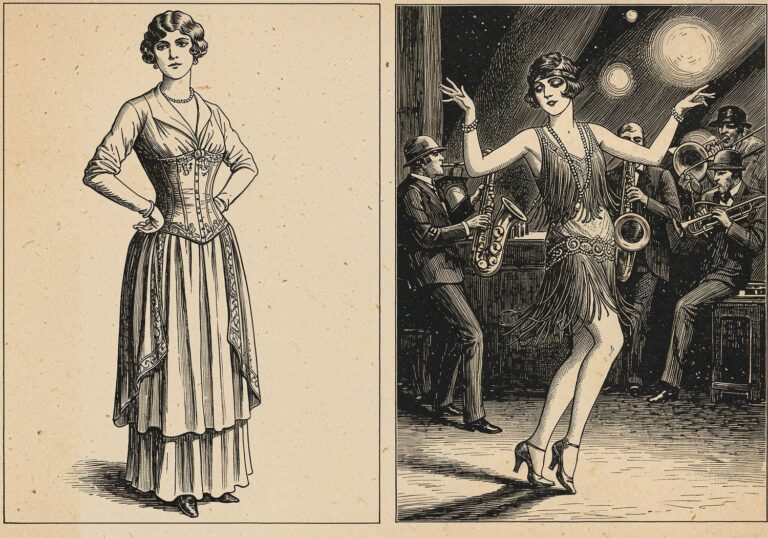 Od wizerunku damy do kobiety-chłopczycy – ewolucja kobiecej sylwetki w latach 20. XX wieku