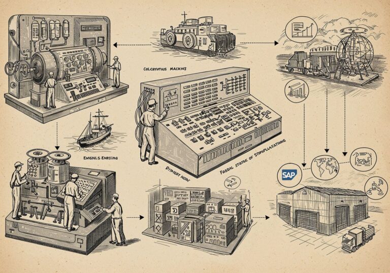 Wpływ wczesnych komputerów na logistykę – od Colossusa do optymalizacji łańcuchów dostaw