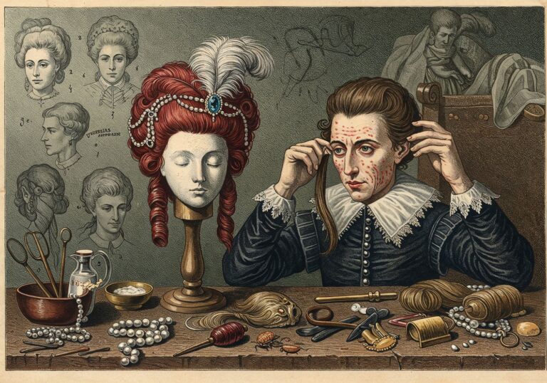 Perukarstwo elżbietańskie – intrygi, higiena i sztuka ukryta pod fałdami włosów