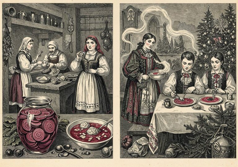 Ewolucja barszczu wigilijnego – od prostego postnego dania po kulinarny symbol narodowy