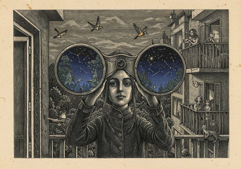 Lornetka – wszechstronne narzędzie do ptaków, gwiazd i sąsiedzkich sekretów