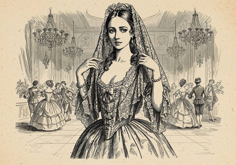 Portugalskie mantille z XVII wieku – symbol uwodzicielskiej elegancji na dworze Bragança