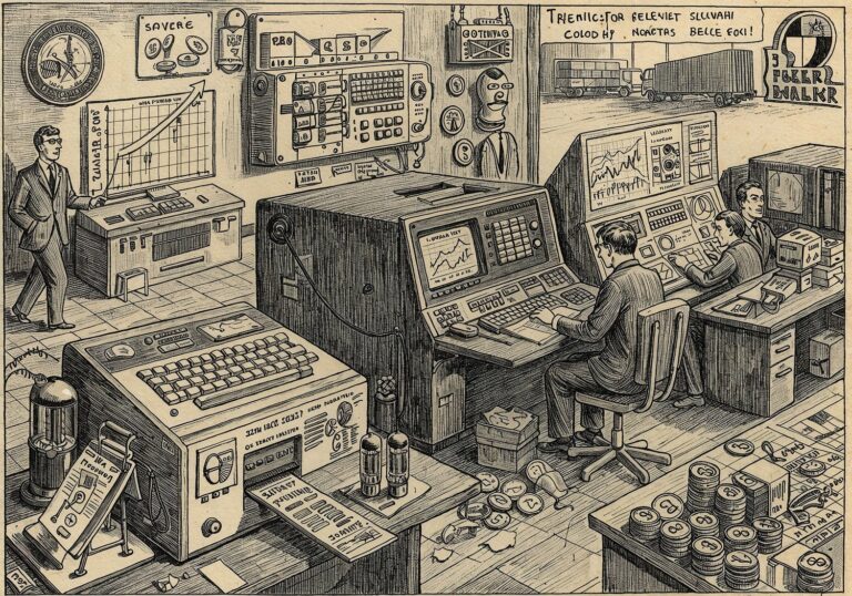 Druga generacja komputerów – tranzystory jako katalizator boomu gospodarczego lat 60