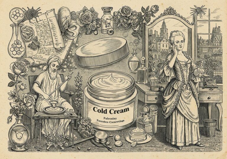 Cold cream – starożytny eliksir, który odmienił pielęgnację skóry w epoce Oświecenia
