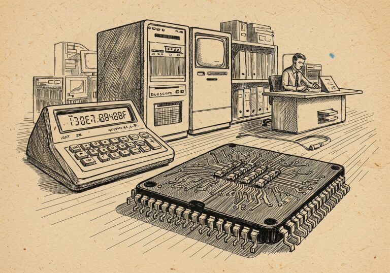 Mikroprocesor Intel 4004 – chip, który zminiaturyzował obliczenia i otworzył IT dla małych firm