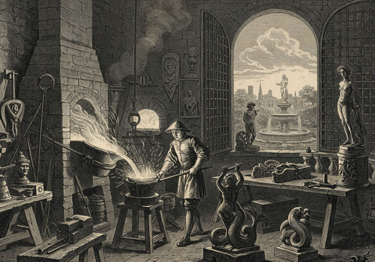 Żeliwo w renesansowych odlewach – sztuka spotyka przemysł