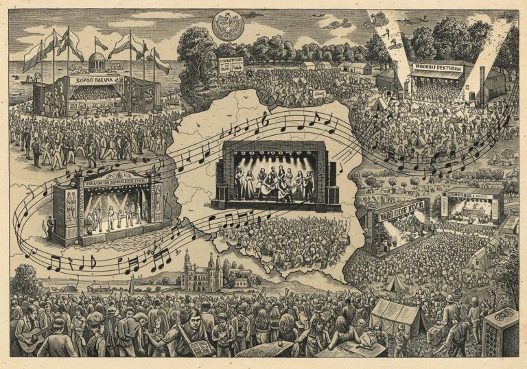 Polskie festiwale muzyczne i ich rola w kształtowaniu gustów – Od Sopotu do Opola i Woodstocku