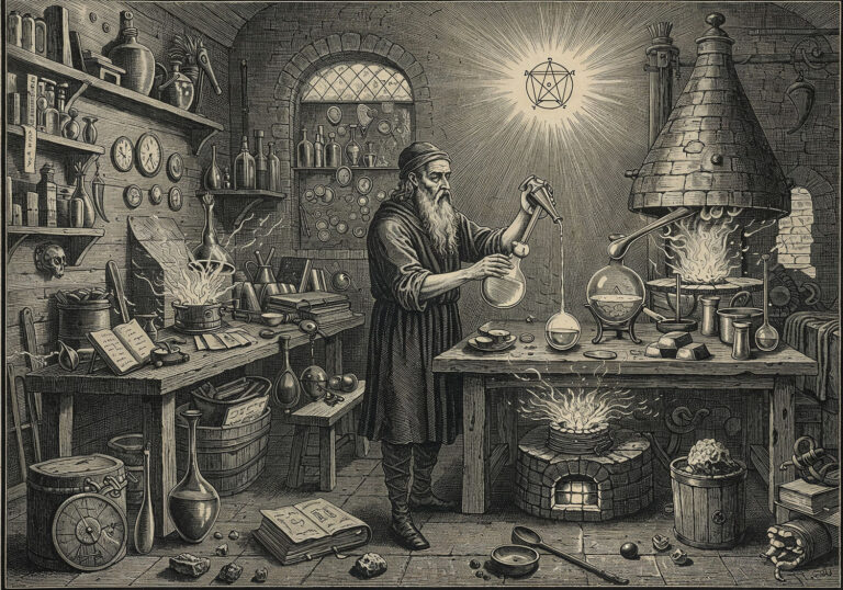 Alchemiczne poszukiwania nieśmiertelności – srebro i złoto w średniowiecznej metalurgii