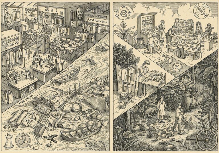 Od konsumpcjonizmu do świadomej mody – etyka i zrównoważony rozwój w przemyśle odzieżowym