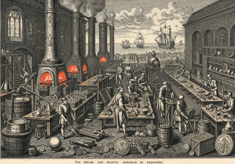 Renesansowe mennice – metalurgia srebra w erze wielkich odkryć