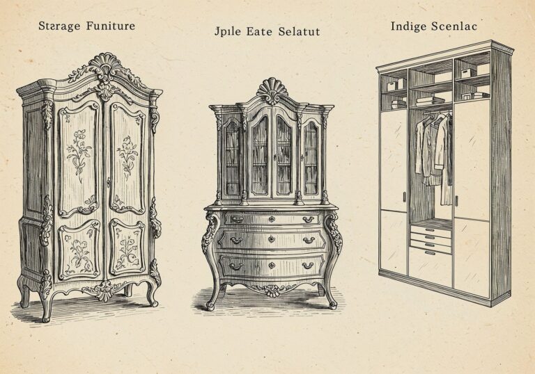 Ewolucja szaf i mebli do przechowywania – od barokowego splendoru do minimalistycznych systemów ukrytych