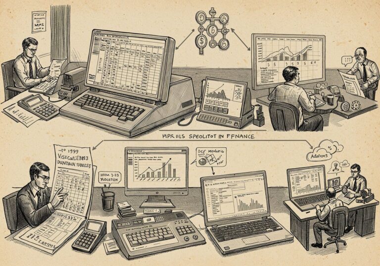 Historia arkuszy kalkulacyjnych – od VisiCalc do Excela w finansach