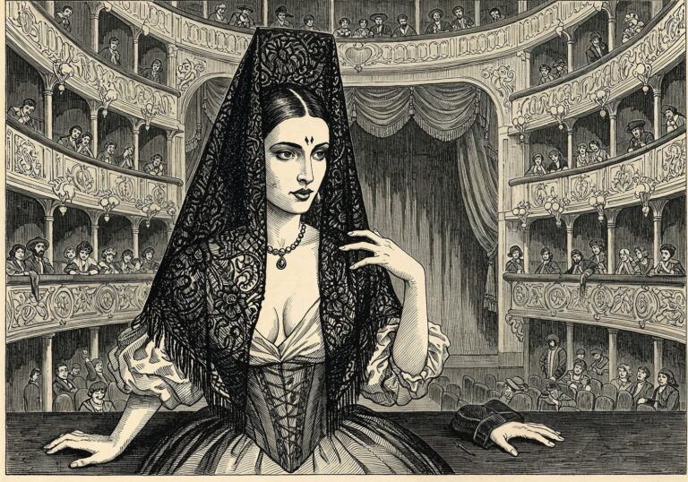 Hiszpańskie stroje z ery frankistowskiej – nostalgia za dawnym seksapilem w teatrach dworskich