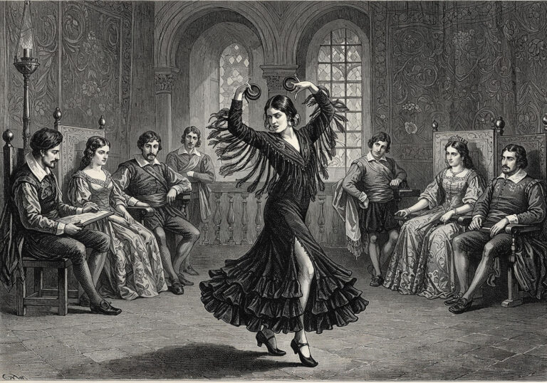 Ewolucja strojów tancerek flamenco w renesansowej Hiszpanii – od skromności do zmysłowości