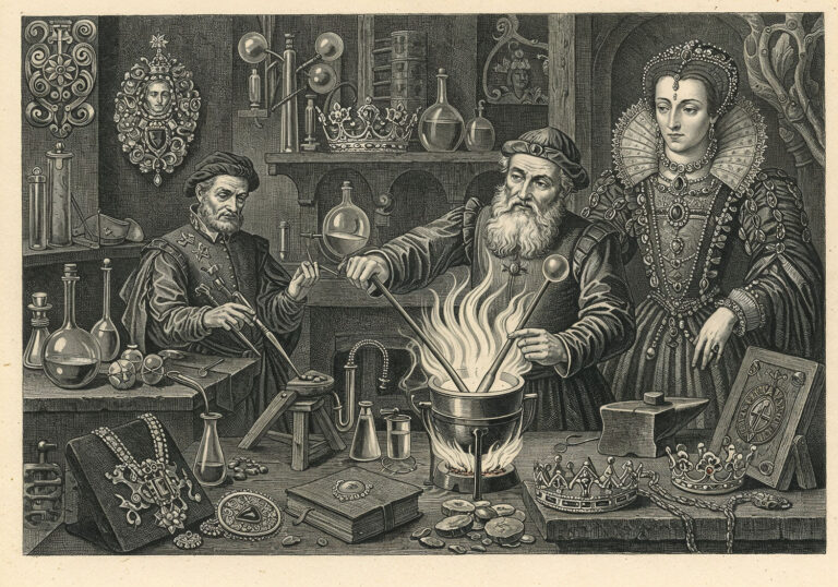 Złoto alchemików – od pieca do klejnotów renesansowych
