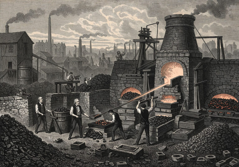 Koks w rewolucji przemysłowej – jak węgiel zmienił żelazo w stal
