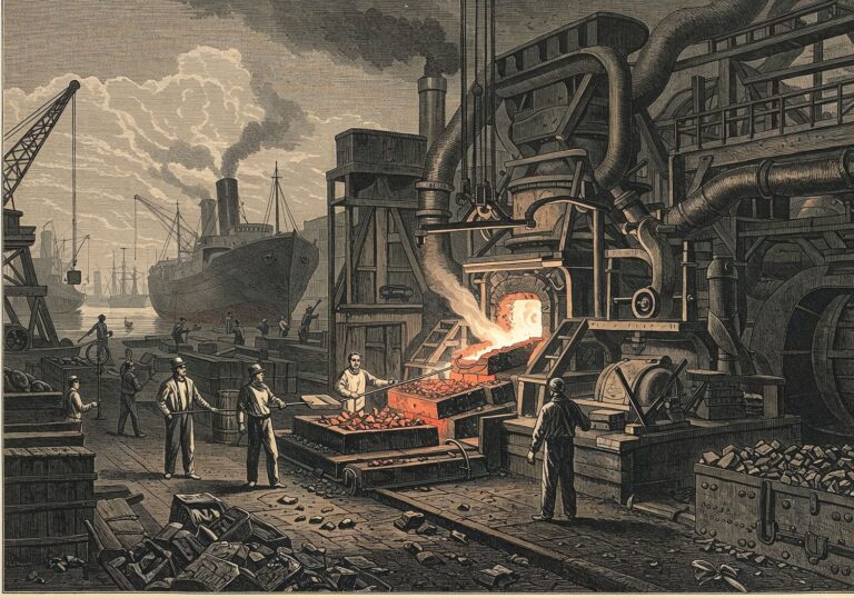 Siemens-Martin – otwarty płomień, który zmienił świat stali i handlu morskiego