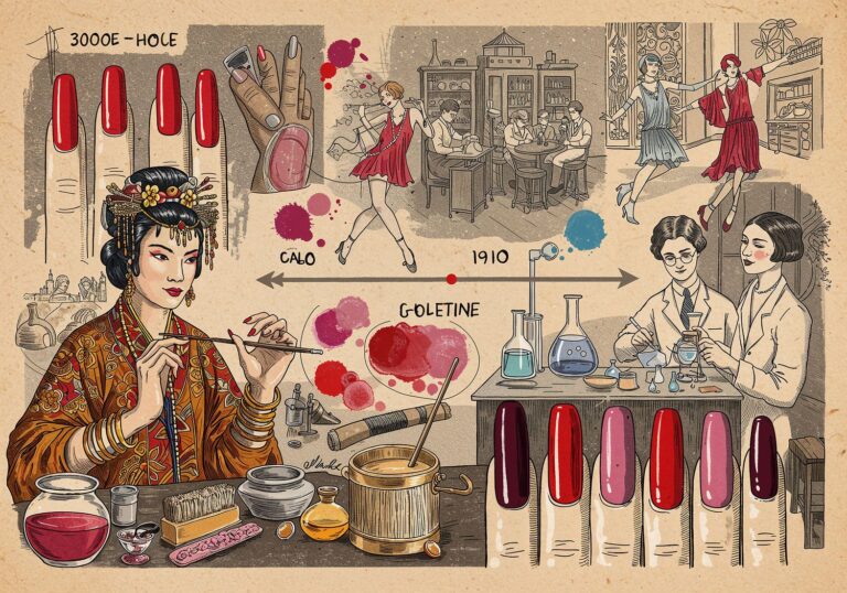 Lakier do paznokci – od starożytnych chińskich laków do ery jazzu i symboliki kolorów