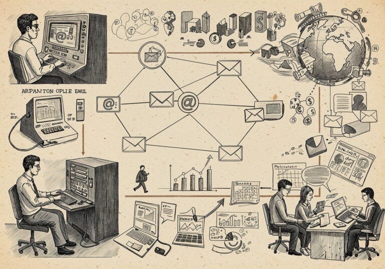 Ewolucja poczty elektronicznej – od rewolucyjnego wynalazku Raya Tomlinsona do filaru komunikacji biznesowej