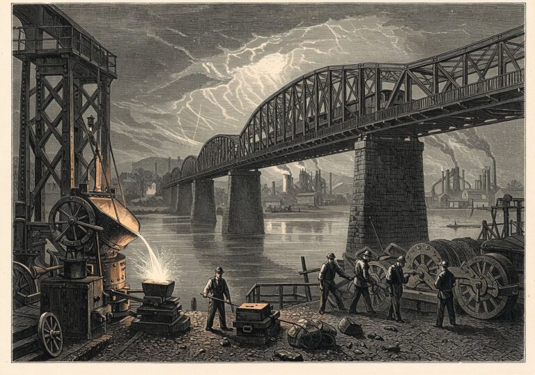 Mosty stalowe – rewolucja Bessemera i jej trwały wpływ na inżynierię mostową