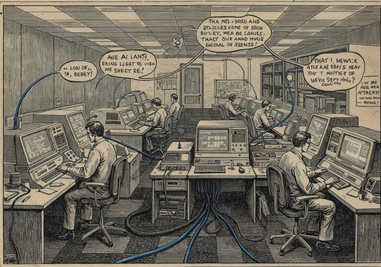 Rewolucja w biurach – Ethernet i pierwsze LAN-y jako fundament nowoczesnej kolaboracji
