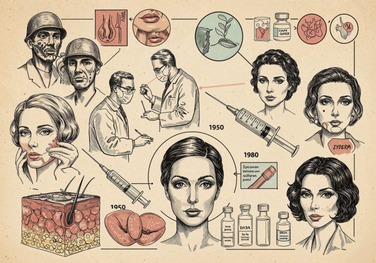 Medycyna estetyczna po II wojnie światowej – narodziny wypełniaczy i laserów